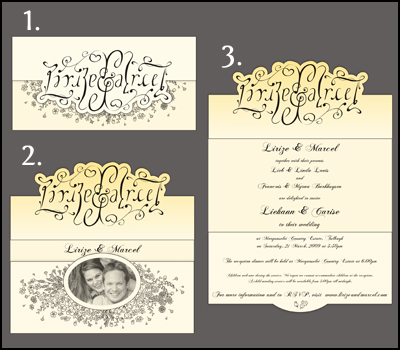 Wedding invitation