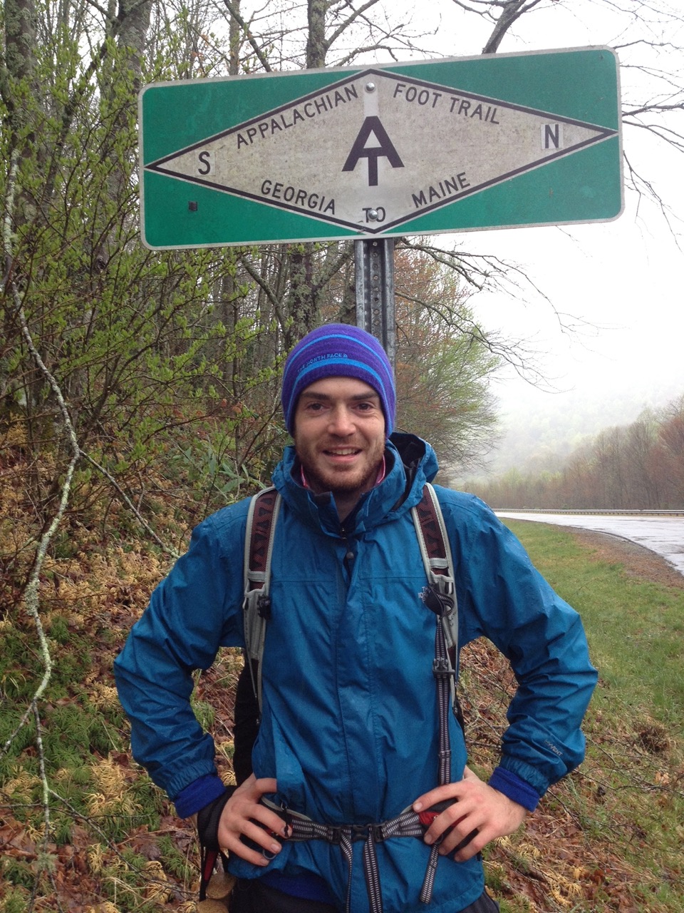 Waiting for a ride into Franklin