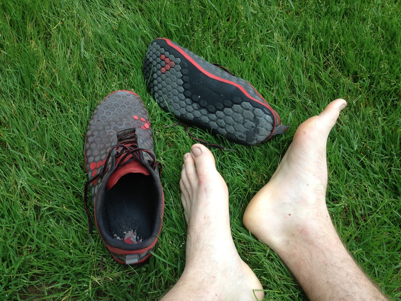 Shoes and feet after 657 miles